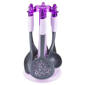 Набор 6-ти кухонных принадлежностей MIO сиреневый