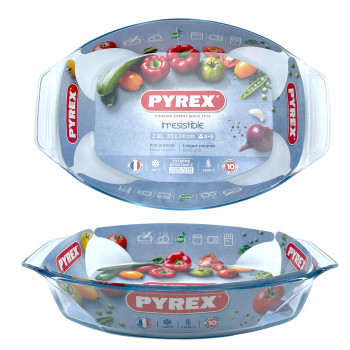 Блюдо овальное 35*24см PYREX
