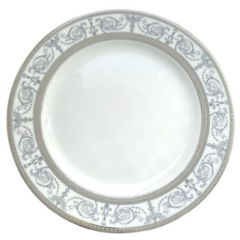 Тарелка 21см YVONNE  Sharim платина