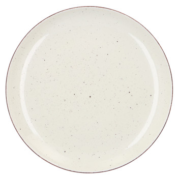 Тарелка 24см ATELIER city бежевая