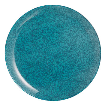 Тарелка 26см ICY голубая