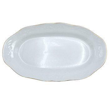 Блюдо для хлеба 270 мм НАДЕЖДА Без деколи