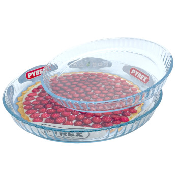 Набор 2-х круглых форм 28см 31см PYREX