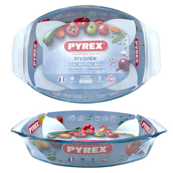 Блюдо овальное 30*21см PYREX