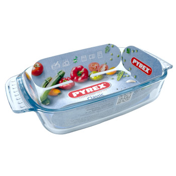 Блюдо прямоугольное 22*13см PYREX