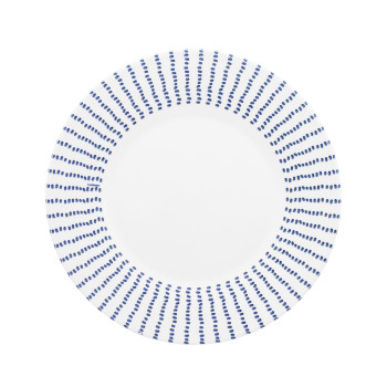 Тарелка 28см CARIBEENNE синяя