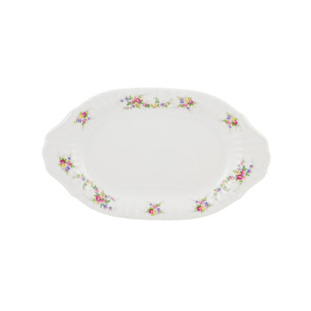 Блюдо овальное 28см IWONA праздничный букет