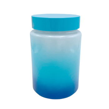 Банка 1,5л TURQUOISE BLUE WHITE