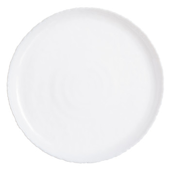 Тарелка 19см AMMONITE белая