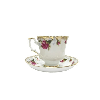 Набор 2-х предметов чашка/блюдце 22сл IWONA шиповник