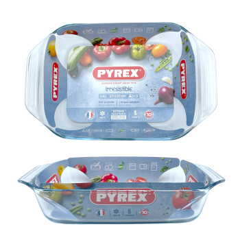 Блюдо прямоугольное 27*17см PYREX