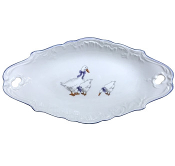 Блюдо 25см ROCOCO гусь