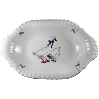 Блюдо для рыбы 33см IWONA гусь