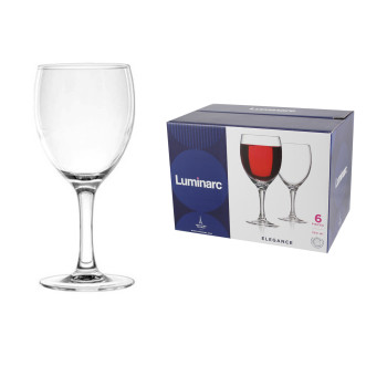 Набор 6-ти бокалов для вина 350мл ЭЛЕГАНС
