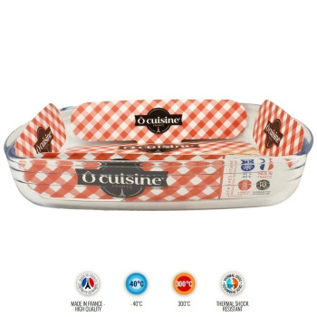 Блюдо прямоугольное 40*27*7см OCUISINE