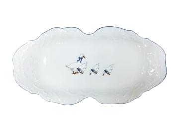 Блюдо 36см ROCOCO гусь