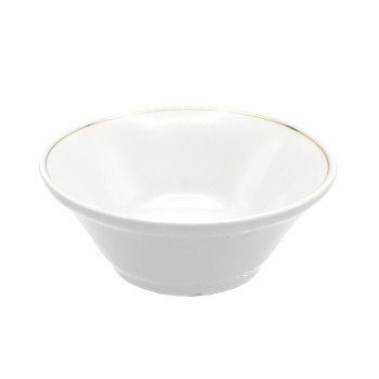 Салатник 360 см3 ИДИЛЛИЯ Отводка золотом по краю