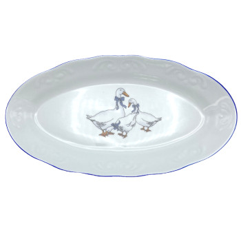 Селедочница 250 мм НАДЕЖДА Гуси