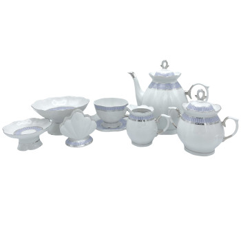 Сервиз чайный 23 (25) предмета ЕЛЕНА дек. Афина