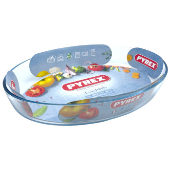 Блюдо овальное 39*27см PYREX