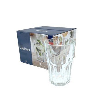 Набор 4-х стаканов 420мл ВРЕМЯ ДЕГУСТАЦИЙ ЛОНГ-ДРИНК