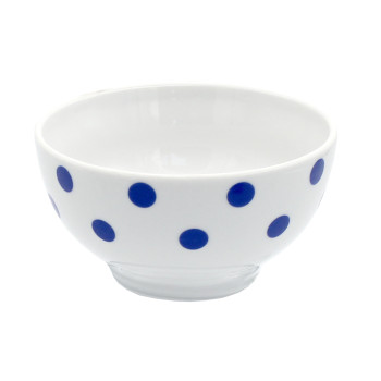 Пиала 250 см3 Горошек (синий)