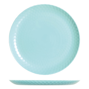 Тарелка 25см PAMPILLE бирюзовая