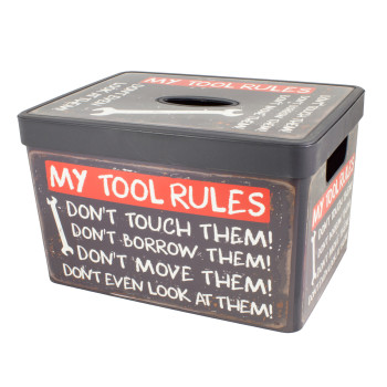Емкость для хранения 20л MY RULES пластмассовая