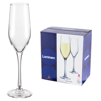 Набор 6-ти бокалов для шампанского 160мл СЕЛЕСТ