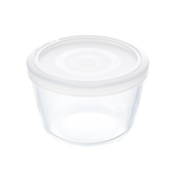Емкость круглая для приготовления и хранения продуктов с крышкой 1,1л COOK&FREEZ