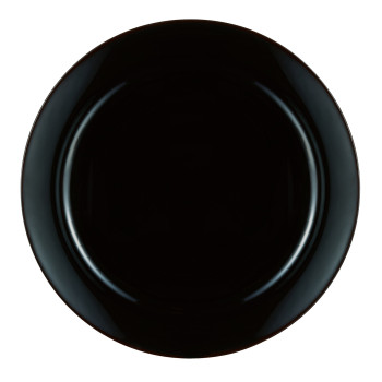 Тарелка 25см ALEXIE черная