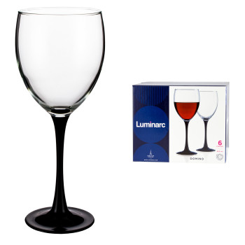 Набор 6-ти бокалов для вина 350мл ДОМИНО