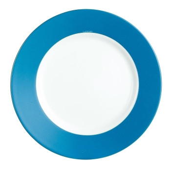 Тарелка 19см EVERARTY LOFT голубая