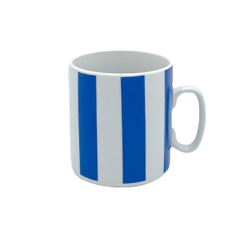 Кружка 300 см3 ДЖОЙС Полоски (синие)