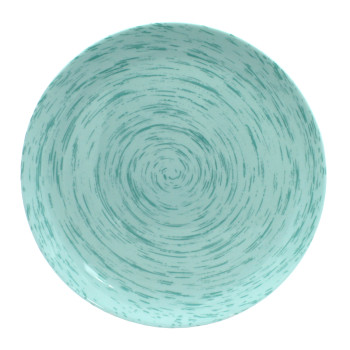 Тарелка 25см STRATIS бирюзовая