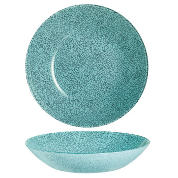 Тарелка глубокая 20см ICY бирюзовая