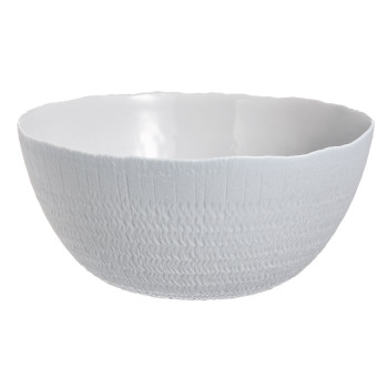 Салатник 23см AMMONITE гранит (серый)