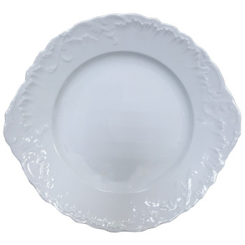 Блюдо для торта 29см ROCOCO белое