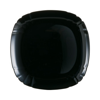 Тарелка 21 см LOTUSIA черная