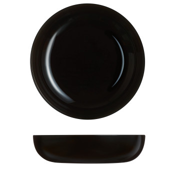 Тарелка глубокая 17см FRIENDS TIME черное