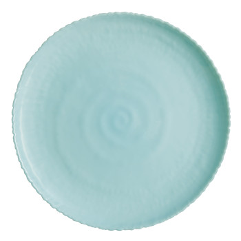 Тарелка 19см AMMONITE бирюзовая