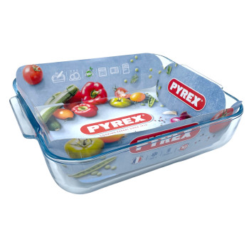 Блюдо квадратное 25*21см PYREX