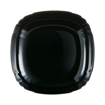 Тарелка глубокая 22см LOTUSIA черная