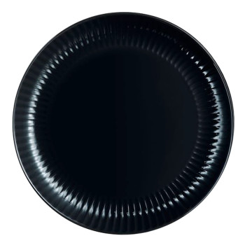 Тарелка 25см COTTAGE черная