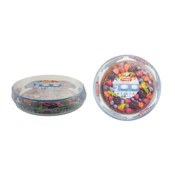 Набор 2-х круглых форм 26см и 28см PYREX