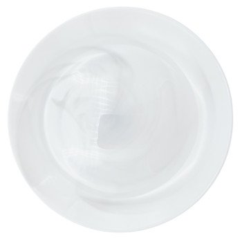 Тарелка 19см DIWALI MARBRE белая