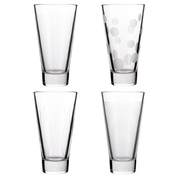 Набор 4-х стаканов 350мл ЛАУНЖ КЛАБ